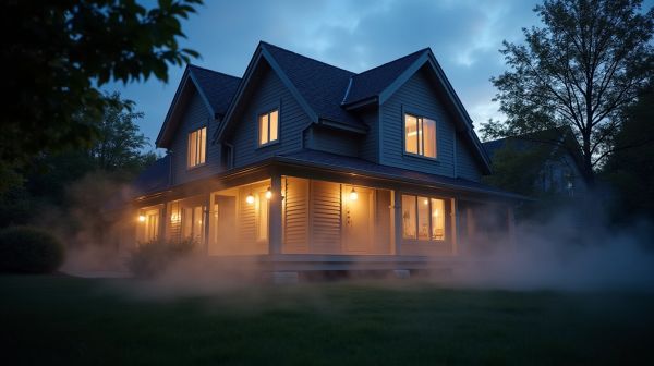 Protégez votre maison avec un générateur de brouillard anti cambriolage